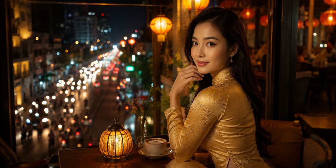 Thành viên z168 tại TP.HCM nhận voucher ưu đãi casino trong trang phục áo dài truyền thống